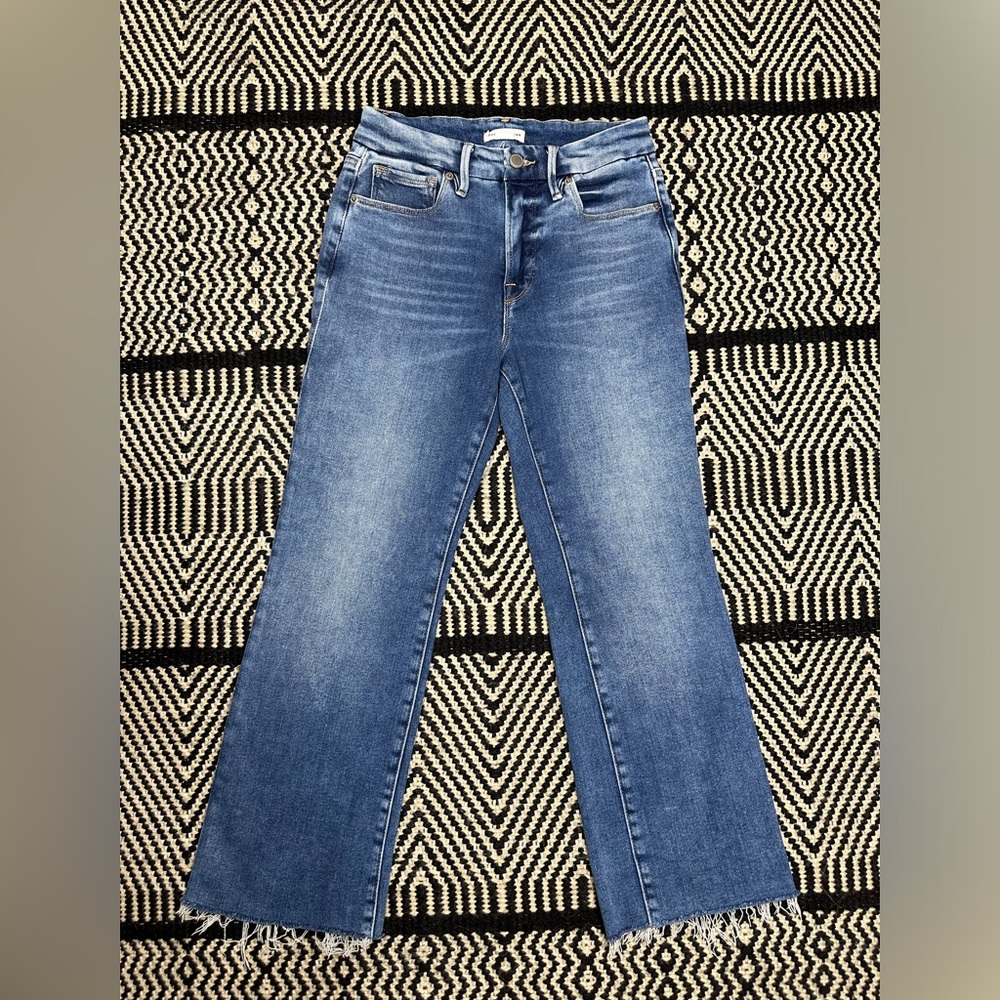 Women’s Good American Crop Denim Jean • size 26